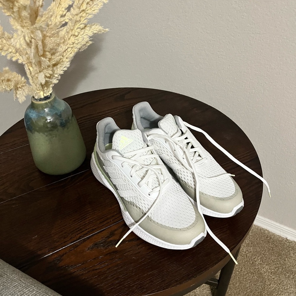 Adidas White and Gray Sneakers